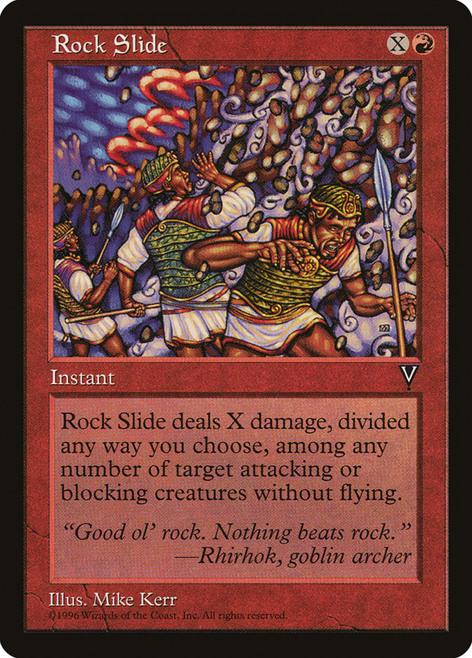 Rock Slide [Visions] - Magic: The Gathering - Card Brawlers | Quebec | Canada |
