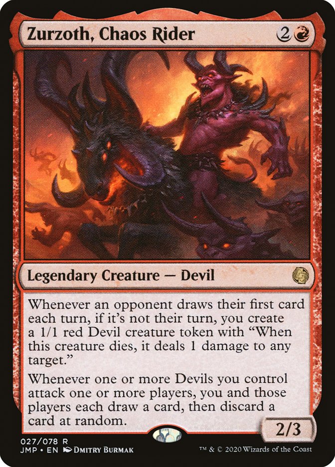 Zurzoth, Chaos Rider [Jumpstart] - Magic: The Gathering - Card Brawlers | Quebec | Canada |