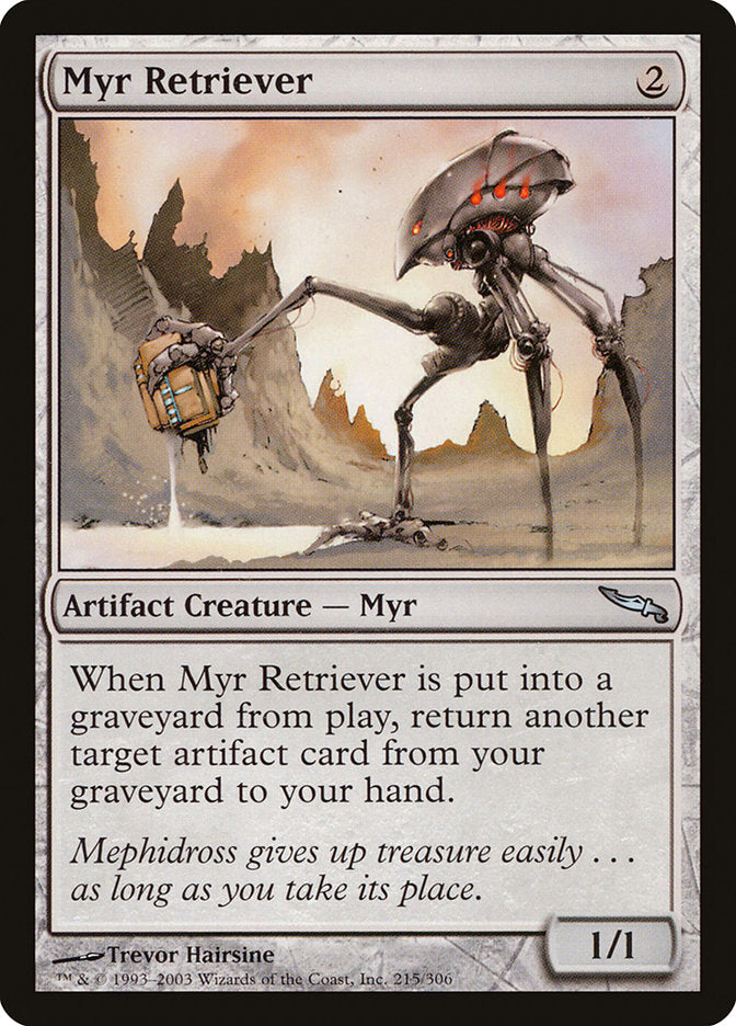 Myr Retriever [Mirrodin] - Magic: The Gathering - Card Brawlers | Quebec | Canada |