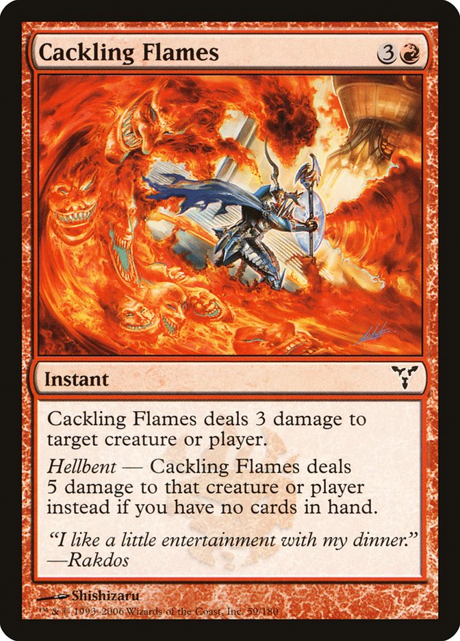 Cackling Flames [Dissension] - Magic: The Gathering - Card Brawlers | Quebec | Canada |