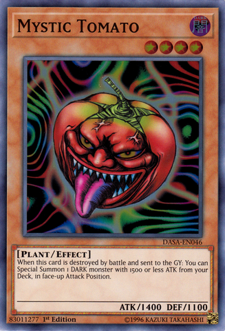 Mystic Tomato [DASA-EN046] Super Rare - Yu-Gi-Oh! - Card Brawlers | Quebec | Canada |