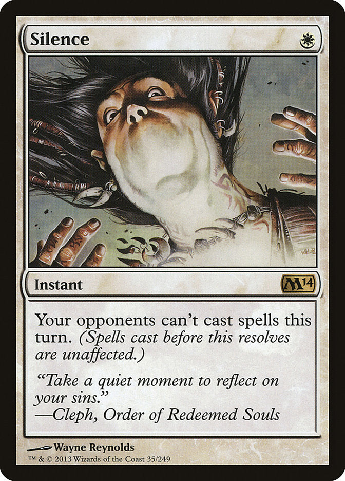 Silence [Magic 2014] - Magic: The Gathering - Card Brawlers | Quebec | Canada |