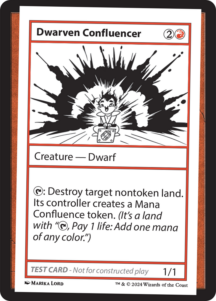 Dwarven Confluencer [Mystery Booster 2 Playtest Cards] - Magic: The Gathering - Card Brawlers | Quebec | Canada |