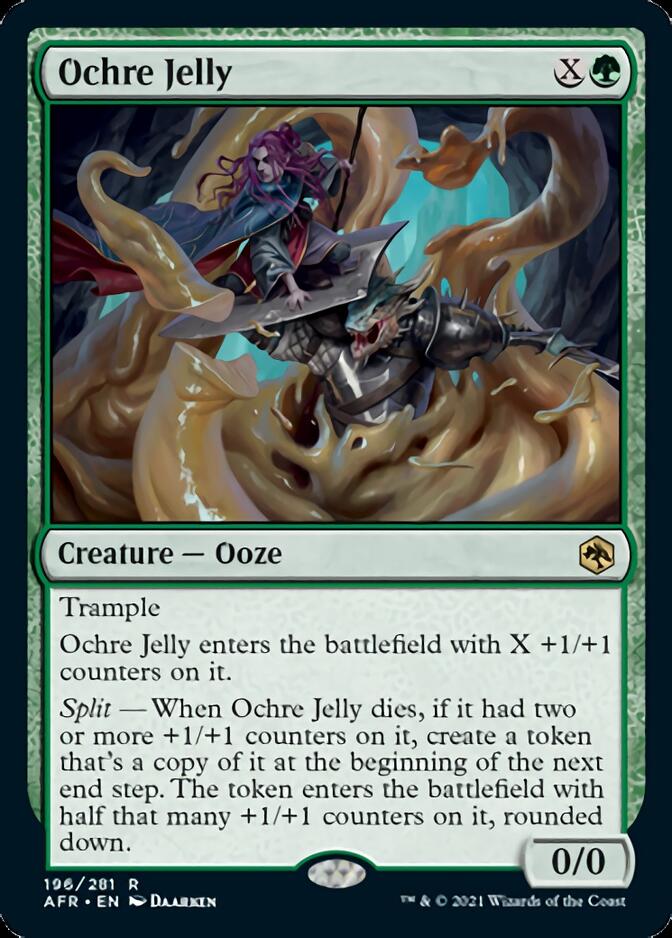 Ochre Jelly [Dungeons & Dragons: Adventures in the Forgotten Realms] - Magic: The Gathering - Card Brawlers | Quebec | Canada |