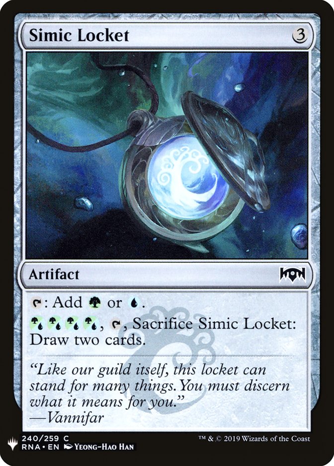 Simic Locket [Mystery Booster] - Magic: The Gathering - Card Brawlers | Quebec | Canada |