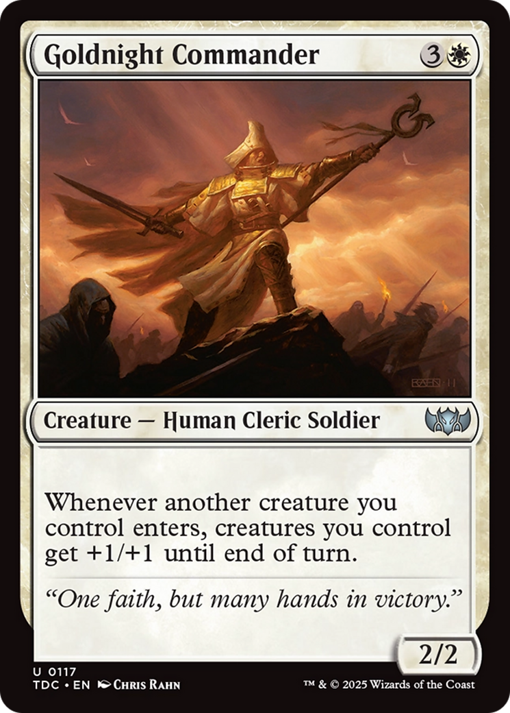 Goldnight Commander [Tarkir: Dragonstorm Commander] - Magic: The Gathering - Card Brawlers | Quebec | Canada |