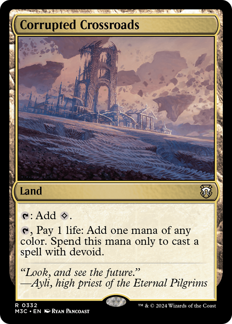 Corrupted Crossroads (Ripple Foil) [Modern Horizons 3 Commander] - Magic: The Gathering - Card Brawlers | Quebec | Canada |