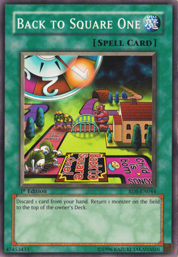 Back to Square One [RDS-EN044] Common - Yu-Gi-Oh! - Card Brawlers | Quebec | Canada |