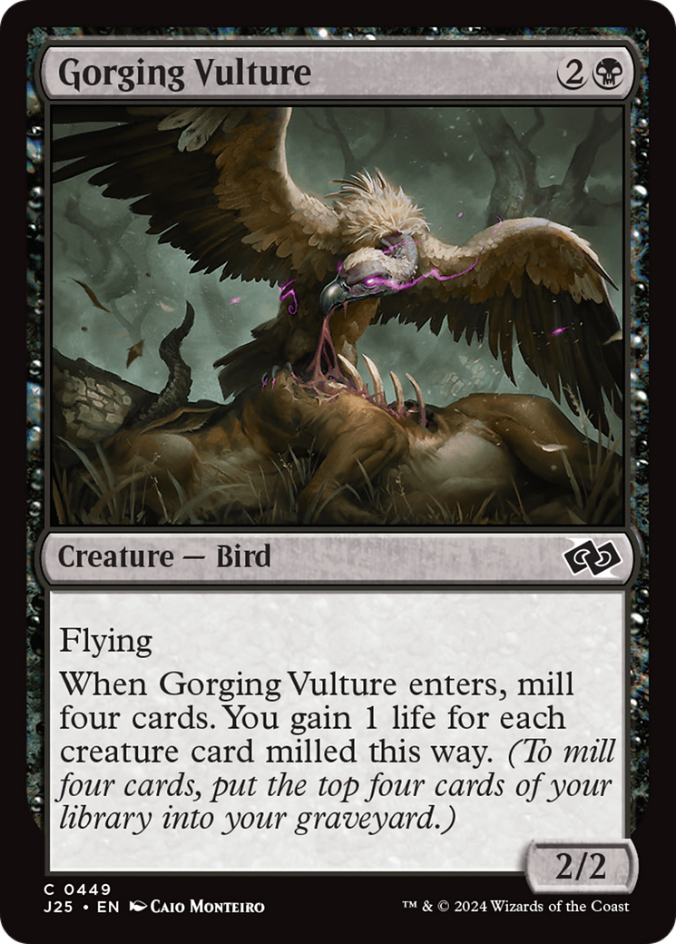 Gorging Vulture [Foundations Jumpstart] - Magic: The Gathering - Card Brawlers | Quebec | Canada |