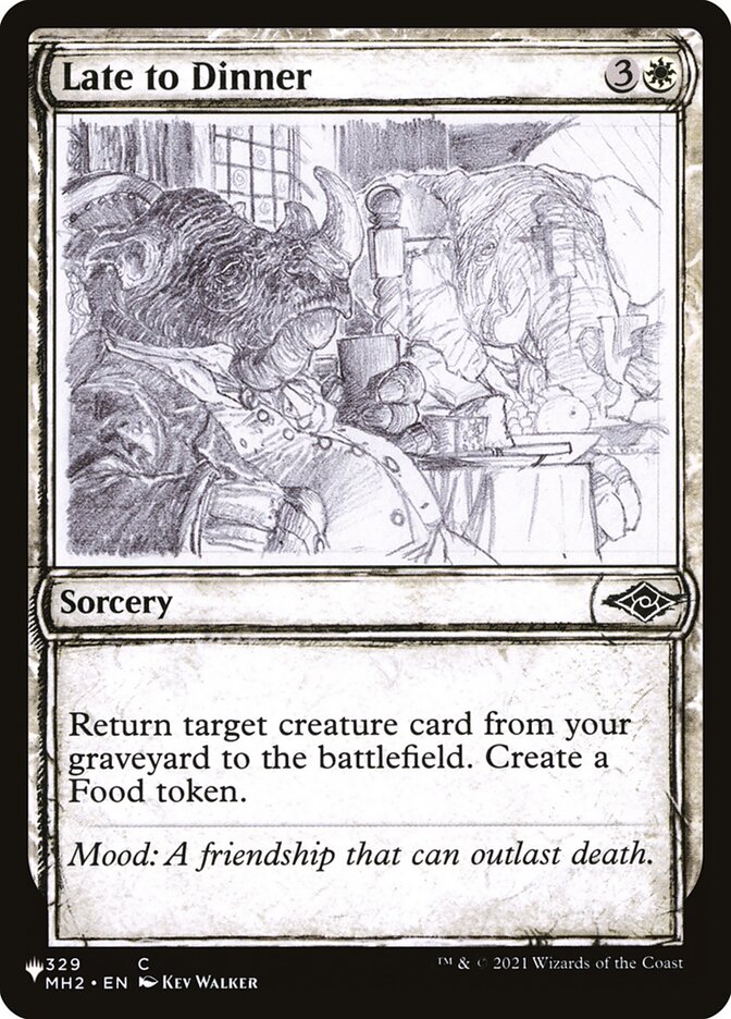 Late to Dinner [The List] - Magic: The Gathering - Card Brawlers | Quebec | Canada |