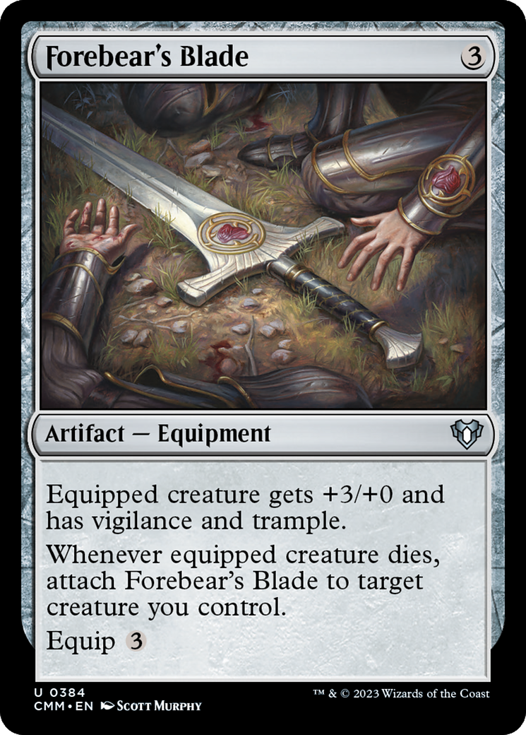 Forebear's Blade [Commander Masters] - Magic: The Gathering - Card Brawlers | Quebec | Canada |