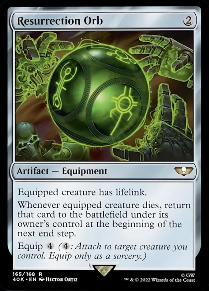 Resurrection Orb (Surge Foil) [Warhammer 40,000] - Magic: The Gathering - Card Brawlers | Quebec | Canada |