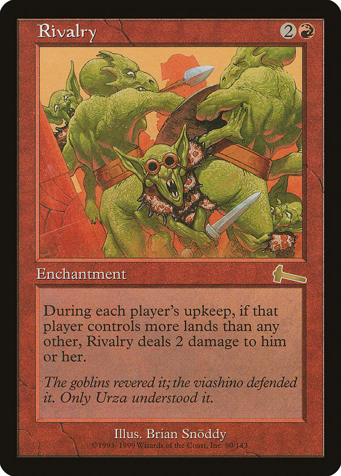 Rivalry [Urza's Legacy] - Magic: The Gathering - Card Brawlers | Quebec | Canada |