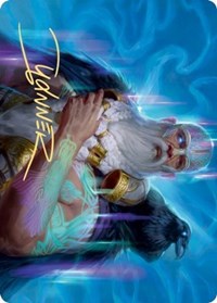 Alrund, God of the Cosmos Art Card (Gold-Stamped Signature) [Kaldheim Art Series] - Magic: The Gathering - Card Brawlers | Quebec | Canada |