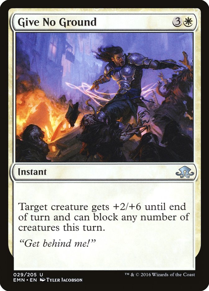Give No Ground [Eldritch Moon] - Magic: The Gathering - Card Brawlers | Quebec | Canada |
