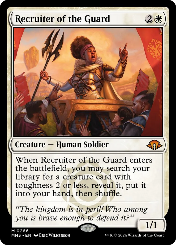 Recruiter of the Guard [Modern Horizons 3] - Magic: The Gathering - Card Brawlers | Quebec | Canada |