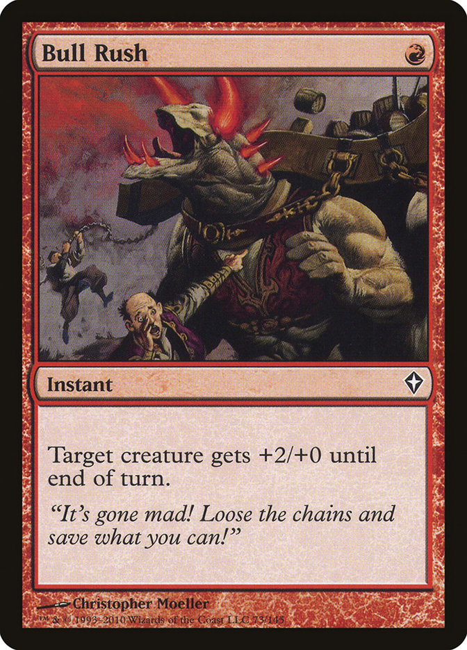 Bull Rush [Worldwake] - Magic: The Gathering - Card Brawlers | Quebec | Canada |