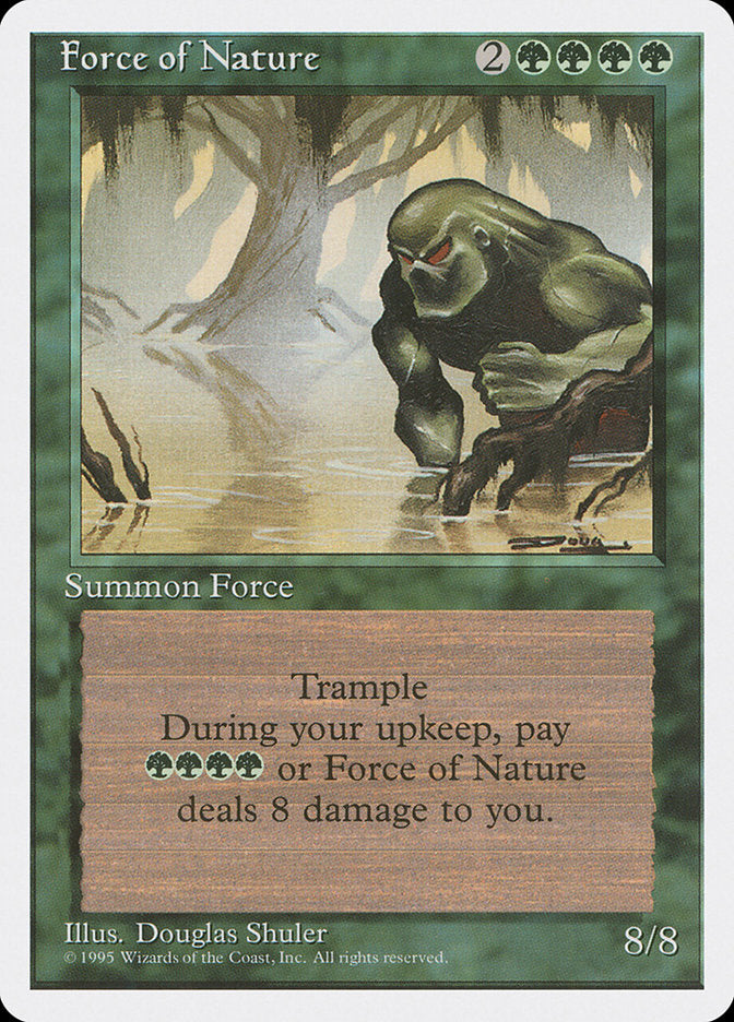 Force of Nature [Fourth Edition] - Magic: The Gathering - Card Brawlers | Quebec | Canada |