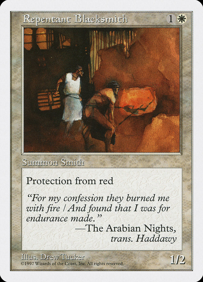 Repentant Blacksmith [Fifth Edition] - Magic: The Gathering - Card Brawlers | Quebec | Canada |