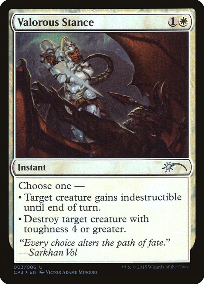 Valorous Stance [Magic Origins Clash Pack] - Magic: The Gathering - Card Brawlers | Quebec | Canada |