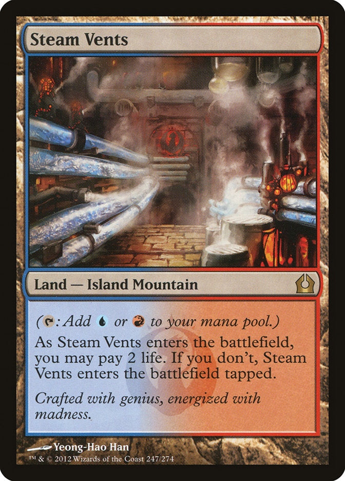 Steam Vents [Return to Ravnica] - Magic: The Gathering - Card Brawlers | Quebec | Canada |