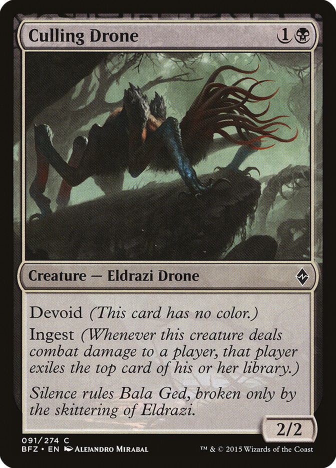 Culling Drone [Battle for Zendikar] - Magic: The Gathering - Card Brawlers | Quebec | Canada |