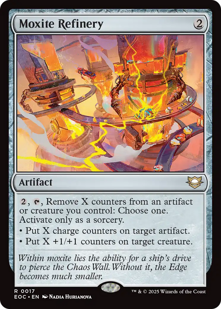 Moxite Refinery [Edge of Eternities Commander] - Magic: The Gathering - Card Brawlers | Quebec | Canada |