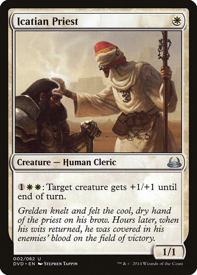 Icatian Priest (Divine vs. Demonic) [Duel Decks Anthology] - Magic: The Gathering - Card Brawlers | Quebec | Canada |