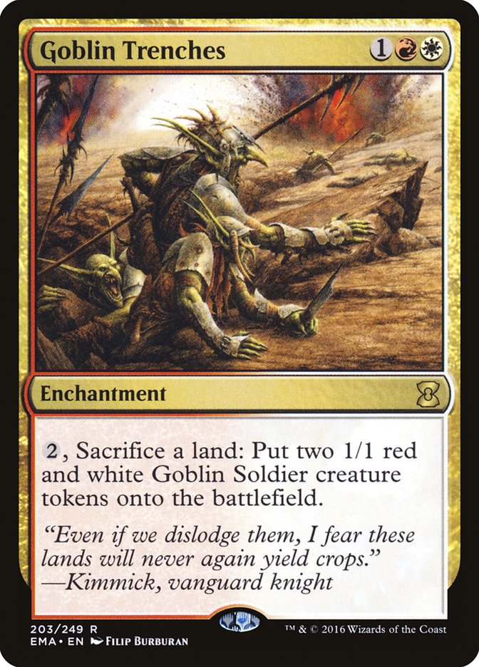 Goblin Trenches [Eternal Masters] - Magic: The Gathering - Card Brawlers | Quebec | Canada |