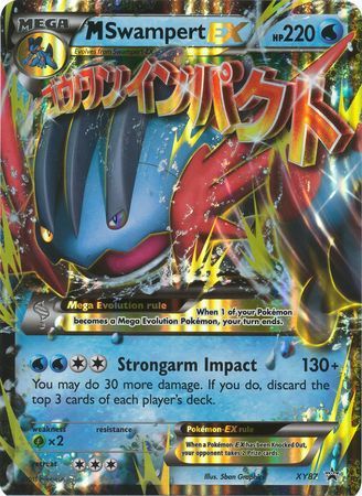 M Swampert EX (XY87) (Jumbo Card) [XY: Black Star Promos] - Pokémon - Card Brawlers | Quebec | Canada |