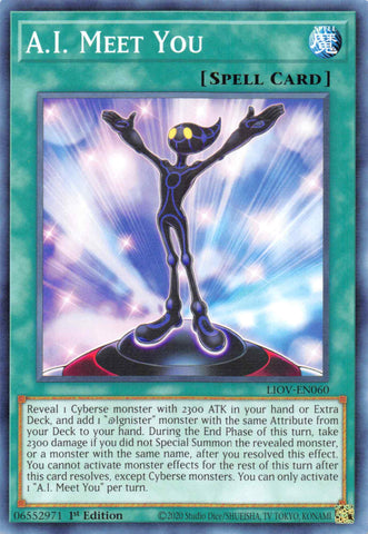 A.I. Meet You [LIOV-EN060] Common - Yu-Gi-Oh! - Card Brawlers | Quebec | Canada |