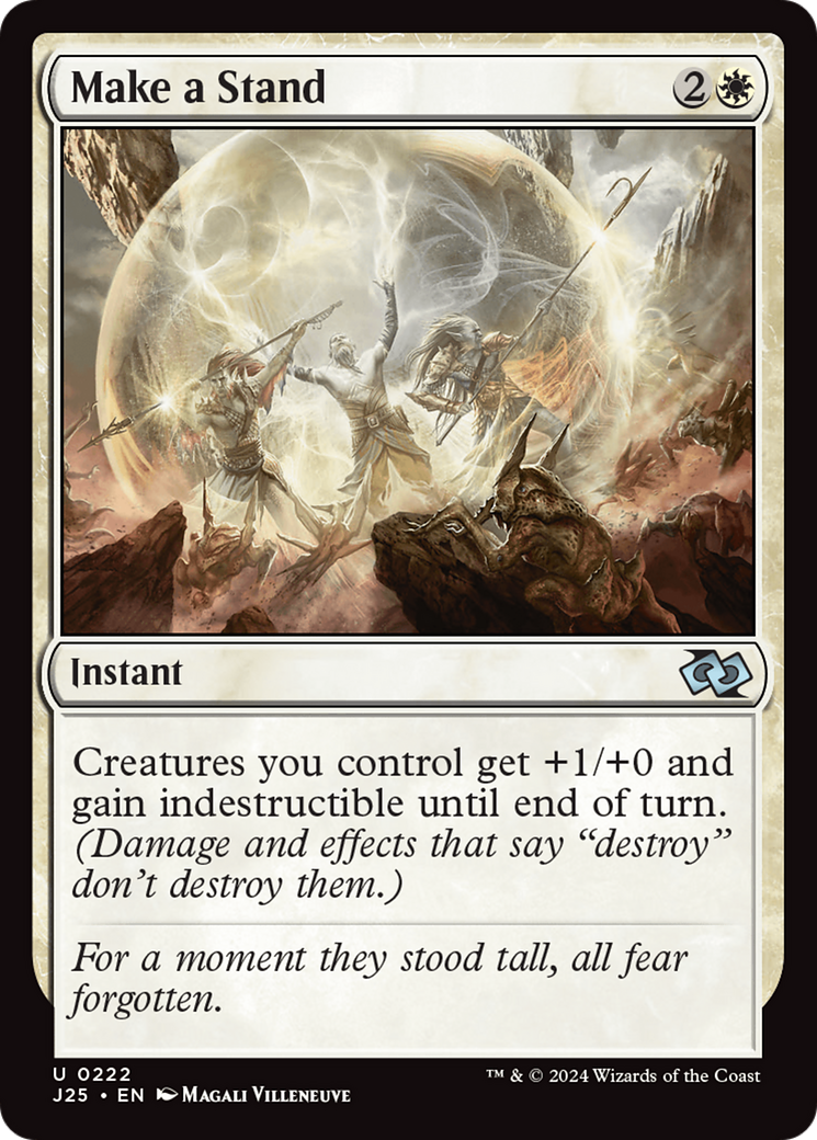 Make a Stand [Foundations Jumpstart] - Magic: The Gathering - Card Brawlers | Quebec | Canada |