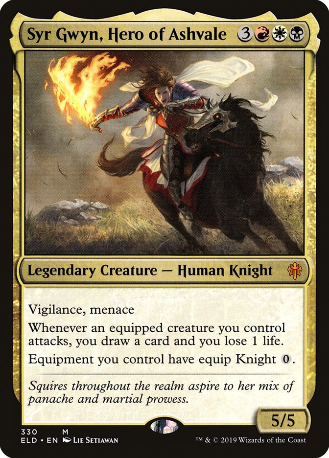Syr Gwyn, Hero of Ashvale [Throne of Eldraine] - Magic: The Gathering - Card Brawlers | Quebec | Canada |