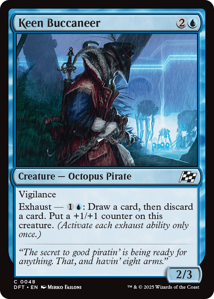 Keen Buccaneer [Aetherdrift] - Magic: The Gathering - Card Brawlers | Quebec | Canada |