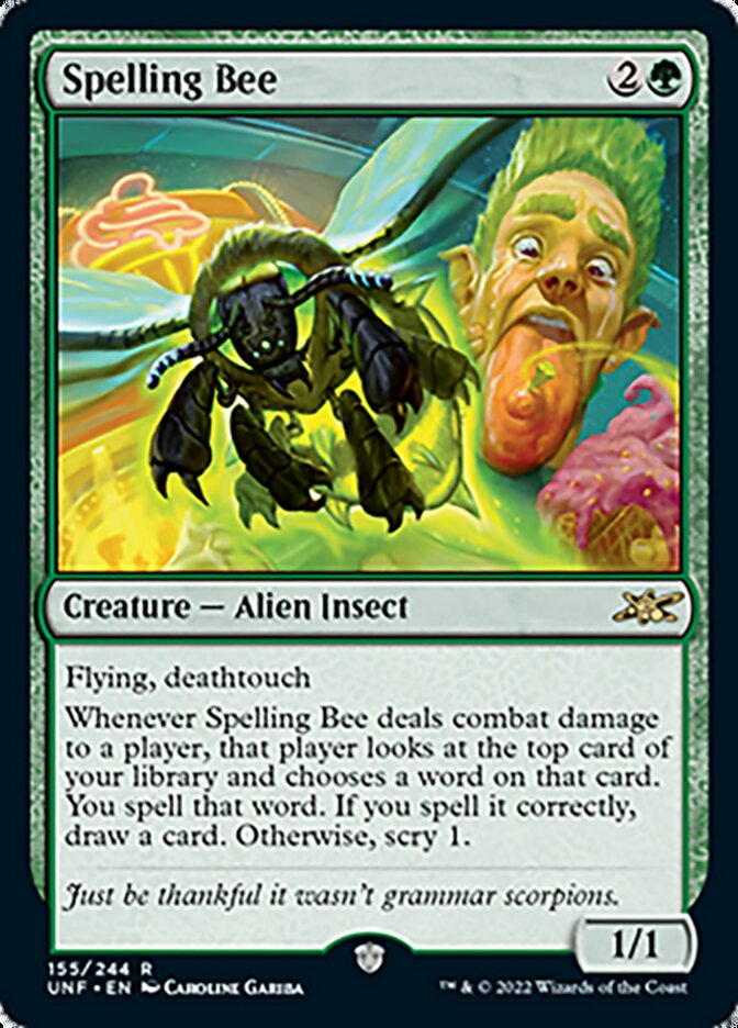 Spelling Bee [Unfinity] - Magic: The Gathering - Card Brawlers | Quebec | Canada |