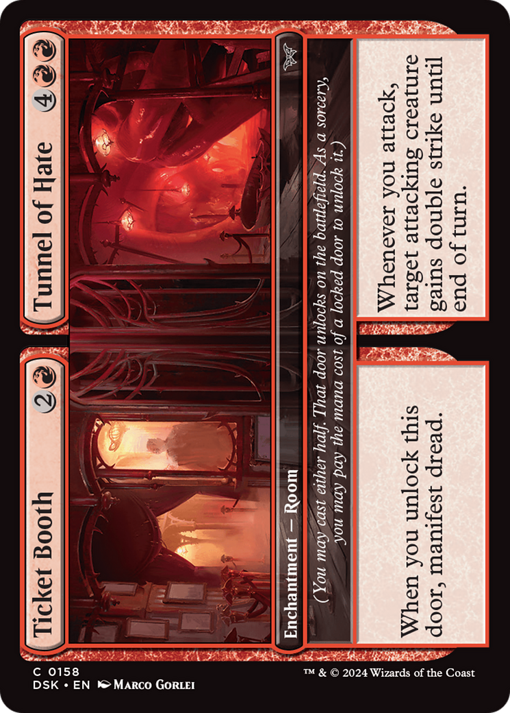 Ticket Booth // Tunnel of Hate [Duskmourn: House of Horror] - Magic: The Gathering - Card Brawlers | Quebec | Canada |