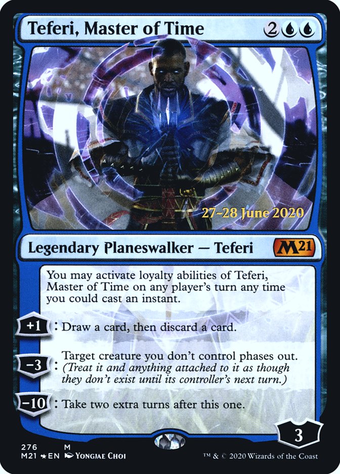Teferi, Master of Time (276) [Core Set 2021 Prerelease Promos] - Magic: The Gathering - Card Brawlers | Quebec | Canada |