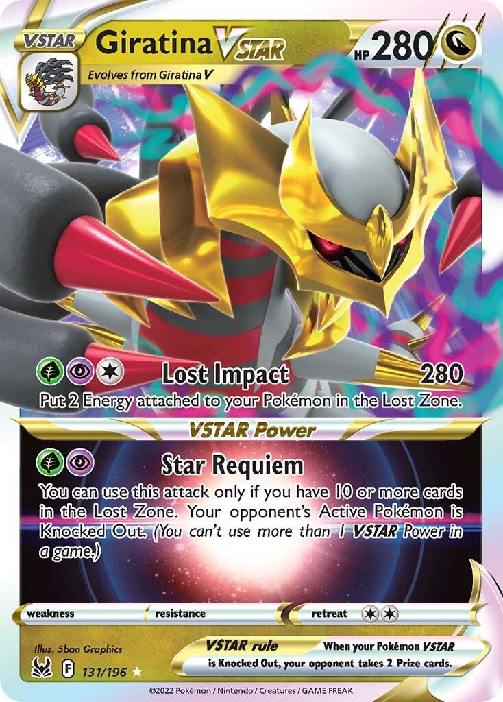 Giratina VSTAR (131/196) (Jumbo Card) [Sword & Shield: Lost Origin] - Pokémon - Card Brawlers | Quebec | Canada |