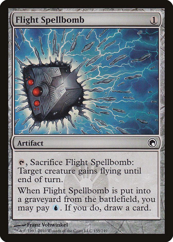 Flight Spellbomb [Scars of Mirrodin] - Magic: The Gathering - Card Brawlers | Quebec | Canada |