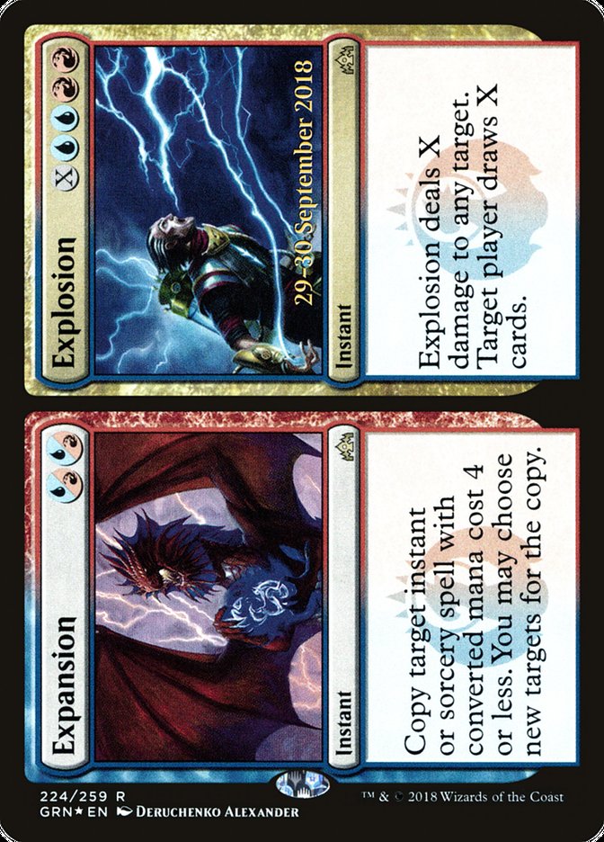 Expansion // Explosion [Guilds of Ravnica Prerelease Promos] - Magic: The Gathering - Card Brawlers | Quebec | Canada |