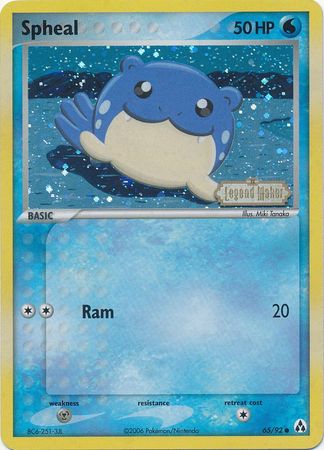 Spheal (65/92) (Stamped) [EX: Legend Maker] - Pokémon - Card Brawlers | Quebec | Canada |