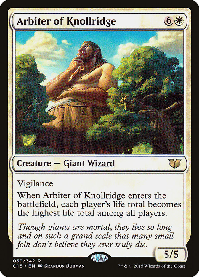 Arbiter of Knollridge [Commander 2015] - Magic: The Gathering - Card Brawlers | Quebec | Canada |