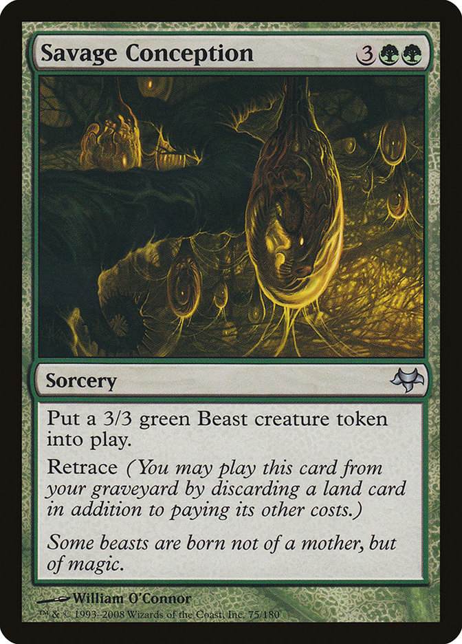 Savage Conception [Eventide] - Magic: The Gathering - Card Brawlers | Quebec | Canada |