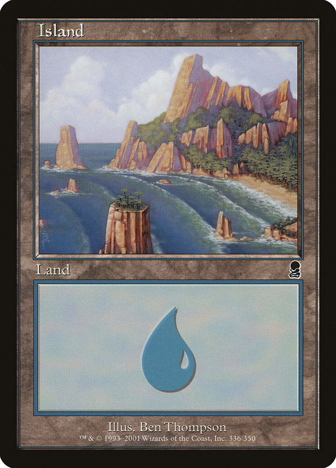 Island (336) [Odyssey] - Magic: The Gathering - Card Brawlers | Quebec | Canada |