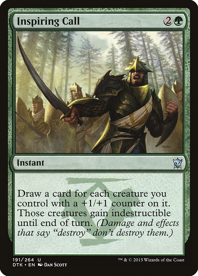 Inspiring Call [Dragons of Tarkir] - Magic: The Gathering - Card Brawlers | Quebec | Canada |