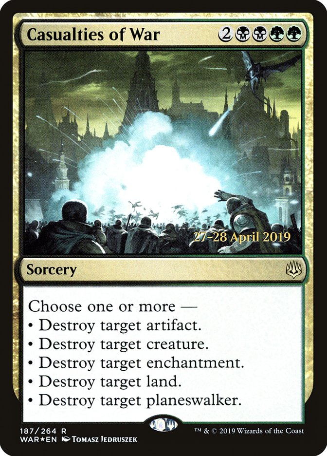 Casualties of War [War of the Spark Prerelease Promos] - Magic: The Gathering - Card Brawlers | Quebec | Canada |