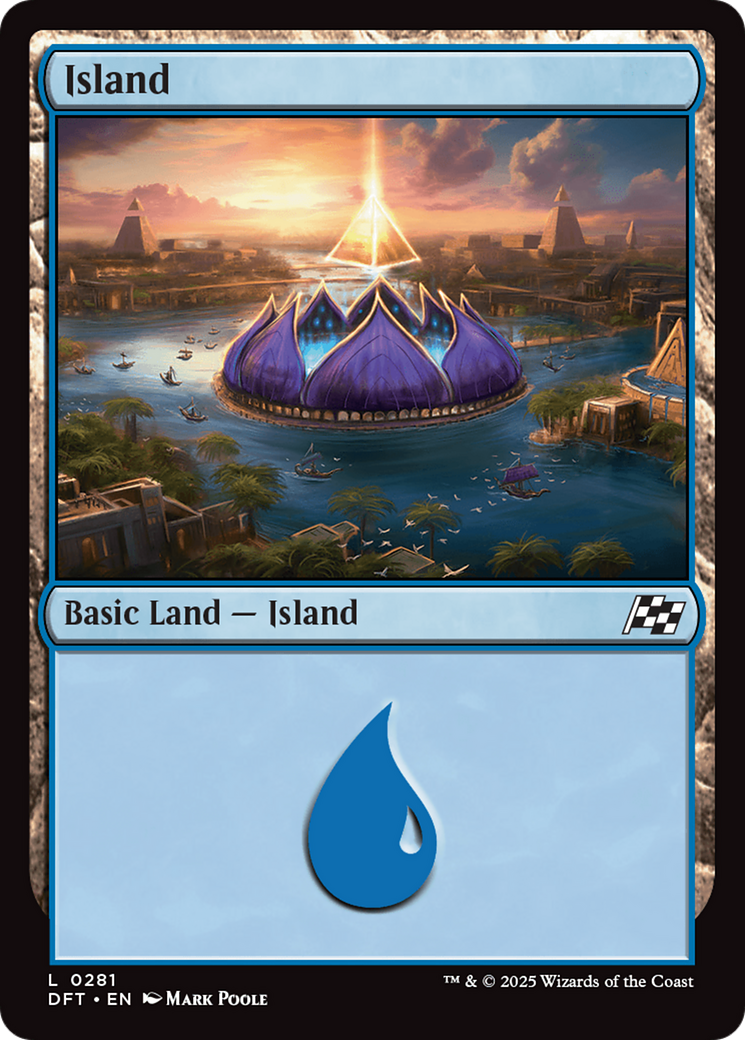 Island (0281) [Aetherdrift] - Magic: The Gathering - Card Brawlers | Quebec | Canada |