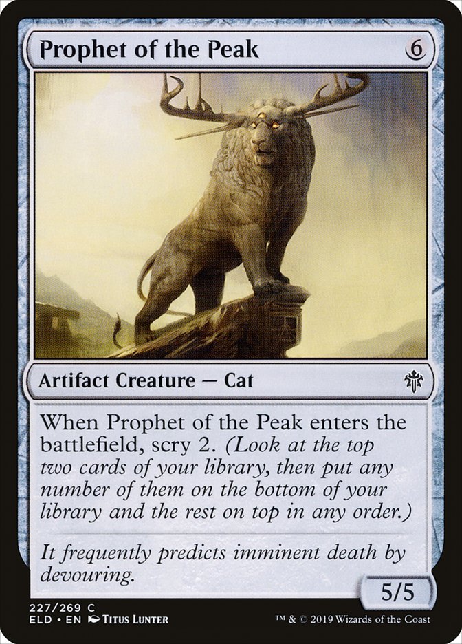 Prophet of the Peak [Throne of Eldraine] - Magic: The Gathering - Card Brawlers | Quebec | Canada |