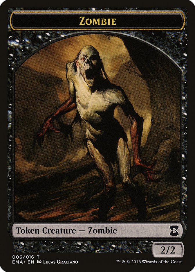 Zombie Token [Eternal Masters Tokens] - Magic: The Gathering - Card Brawlers | Quebec | Canada |