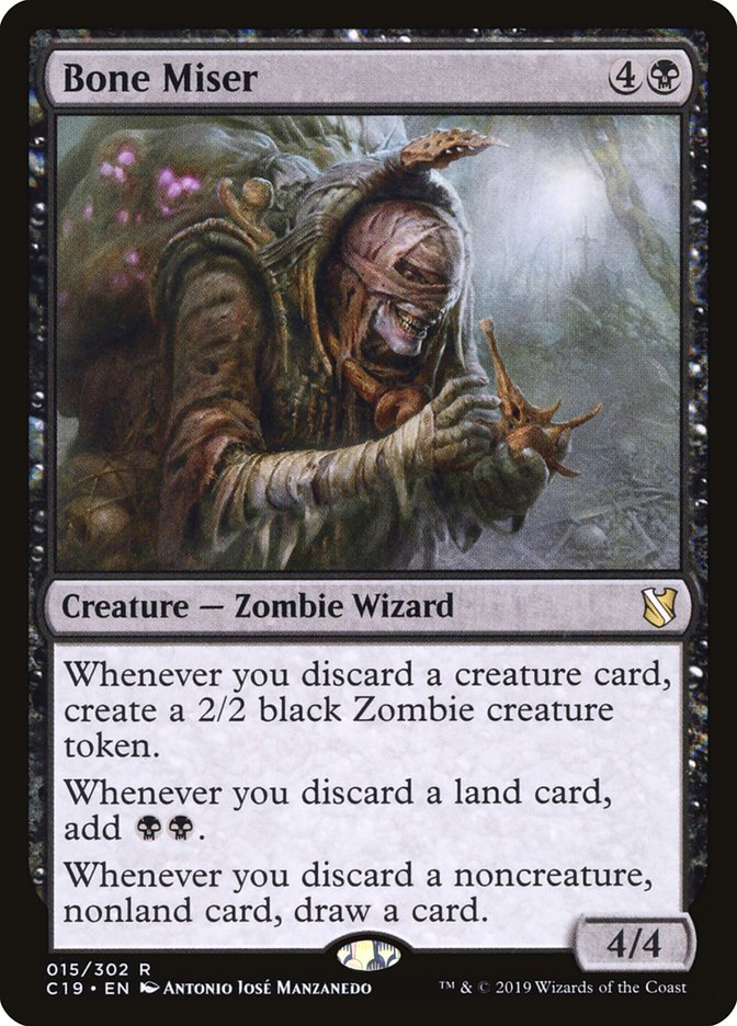 Bone Miser [Commander 2019] - Magic: The Gathering - Card Brawlers | Quebec | Canada |